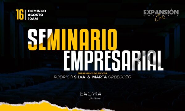 SEMINARIO EMPRESARIAL AGOSTO - CALI